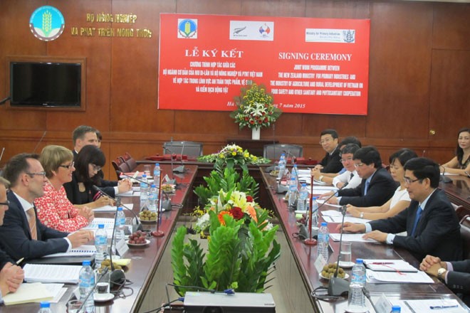 Вьетнам и Новая Зеландия активизируют сотрудничество в сфере продовольственной безопасности - ảnh 1
